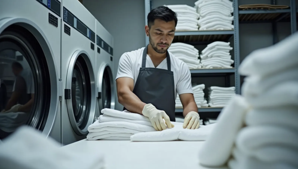 The Benefits of Commercial Laundry Services for Large Households